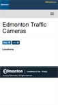 Mobile Screenshot of edmontontrafficcam.com